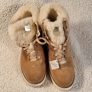 NWT Cole Haan Zerogrand Explore Upstate Hiker Waterproof Leather Booties sz 11